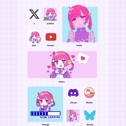 Template | いにしえ風 | Piku Page - Create your personal site just